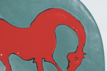Load image into Gallery viewer, Lovely Red Horse Platter