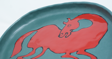 Load image into Gallery viewer, The Mighty Red Horse Platter