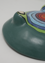 Load image into Gallery viewer, Delightful Green Tripod Bowl