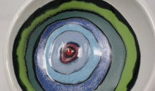 Załaduj obraz do przeglądarki galerii, Beautiful Colourful Porcelain Bowl