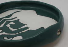 Load image into Gallery viewer, Gorgeous White Horse Bowl