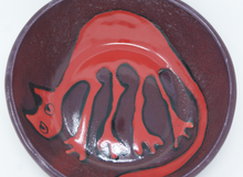 Load image into Gallery viewer, Ugly Cat Gorgeous Purple Bowl