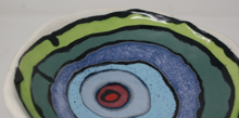 Load image into Gallery viewer, Beautiful Organic Colourful serving Bowl