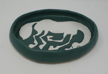 Load image into Gallery viewer, Gorgeous White Horse Bowl