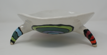 Load image into Gallery viewer, Beautiful Colourful Tripod Bowl