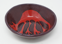 Load image into Gallery viewer, Ugly Cat Gorgeous Purple Bowl