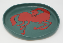 Load image into Gallery viewer, The Mighty Red Horse Platter