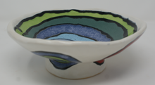 Load image into Gallery viewer, Beautiful Organic Colourful serving Bowl