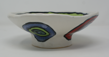 Load image into Gallery viewer, Beautiful Organic Colourful serving Bowl