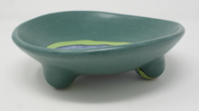 Load image into Gallery viewer, Delightful Green Tripod Bowl