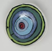 Load image into Gallery viewer, Beautiful Organic Colourful serving Bowl