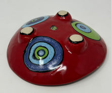 Load image into Gallery viewer, Lovely Red Bowl on three cute legs