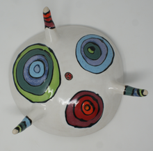 Load image into Gallery viewer, Beautiful Colourful Tripod Bowl