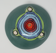 Load image into Gallery viewer, Delightful Green Tripod Bowl