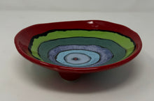 Load image into Gallery viewer, Lovely Red Bowl on three cute legs