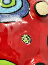 Load image into Gallery viewer, Lovely Red Bowl on three cute legs