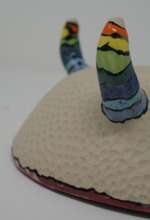 Load image into Gallery viewer, Madly colourful tripod bowl