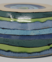 Load image into Gallery viewer, Blues and greens bowl