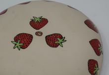 Load image into Gallery viewer, Large organic strawberry serving dish