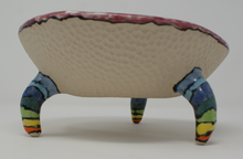 Load image into Gallery viewer, Madly colourful tripod bowl