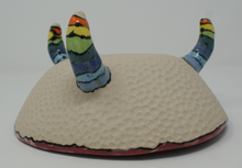 Load image into Gallery viewer, Madly colourful tripod bowl