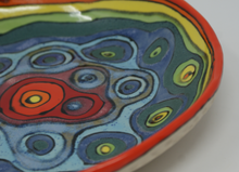 Load image into Gallery viewer, Mad rainbow plate