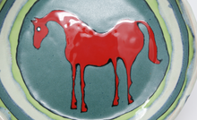 Load image into Gallery viewer, The amazing red horse plate