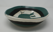 Załaduj obraz do przeglądarki galerii, Lovely Dark Green Piggy Bowl