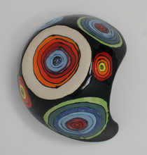 Load image into Gallery viewer, Funky asymmetric colourful bowl