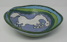Load image into Gallery viewer, Amazing White Horse Bowl