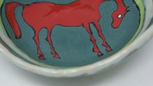 Load image into Gallery viewer, Sweet red horse bowl