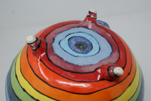 Load image into Gallery viewer, Madly colourful bowl with cute handles and legs