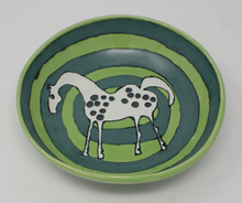 Load image into Gallery viewer, Gorgeous white horse bowl