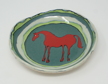 Load image into Gallery viewer, The amazing red horse plate