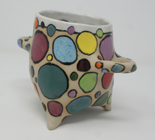 Load image into Gallery viewer, Mighty dotted tripod mug
