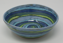 Load image into Gallery viewer, Blues and greens bowl