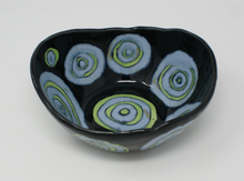 Load image into Gallery viewer, Blue-green and black chunky bowl