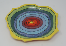 Load image into Gallery viewer, Lovely rainbowl plate