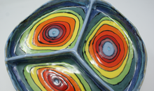 Load image into Gallery viewer, Madly colourful serving platter