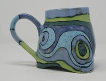 Załaduj obraz do przeglądarki galerii, Blues and greens gorgeous mug