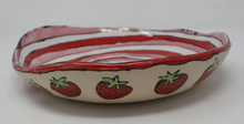 Load image into Gallery viewer, Large organic strawberry serving dish
