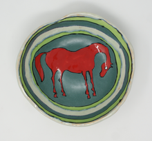 Load image into Gallery viewer, Sweet red horse bowl