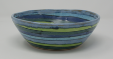 Load image into Gallery viewer, Blues and greens bowl