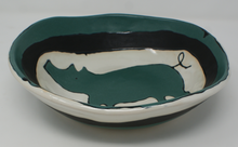 Załaduj obraz do przeglądarki galerii, Lovely Dark Green Piggy Bowl