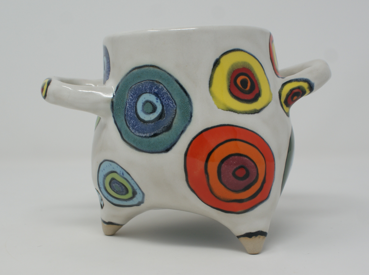 392M047 Cute Funky Mug – Ugly Fish Ceramics