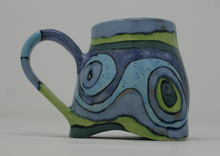 Załaduj obraz do przeglądarki galerii, Blues and greens gorgeous mug