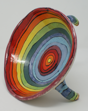 Load image into Gallery viewer, Madly colourful tripod bowl