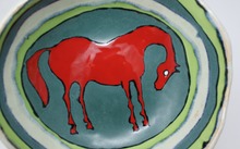 Load image into Gallery viewer, Sweet red horse bowl