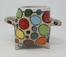 Load image into Gallery viewer, Mighty dotted tripod mug
