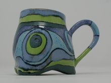Załaduj obraz do przeglądarki galerii, Blues and greens gorgeous mug